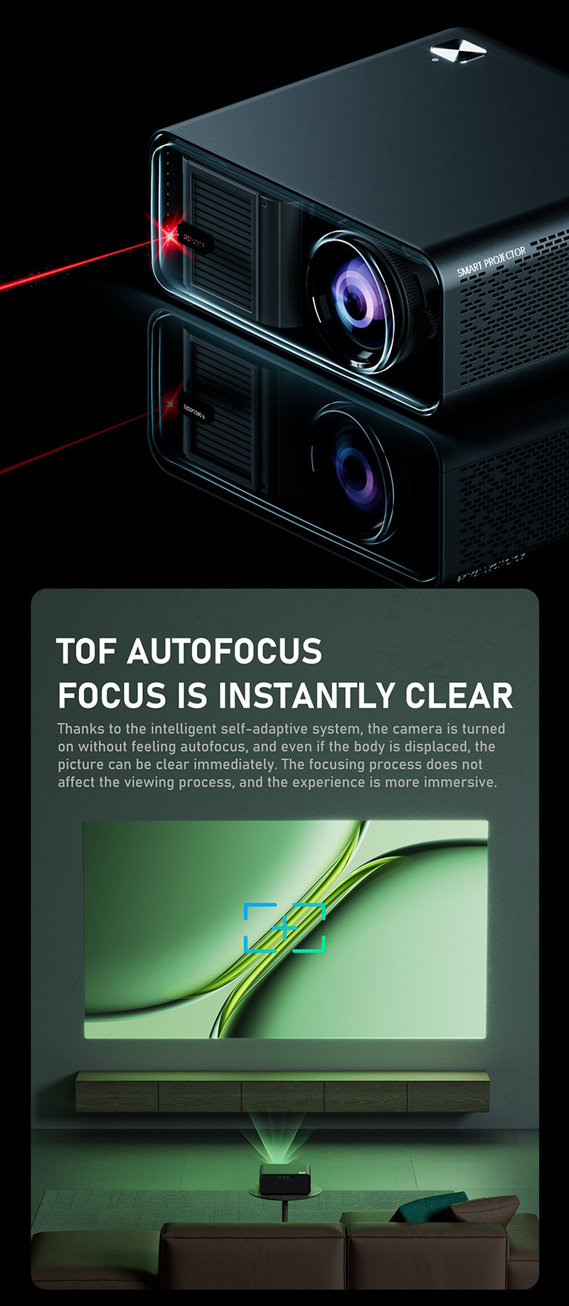 投新款投影仪家用高清便携1080p家庭影院酒店可连手机投影机