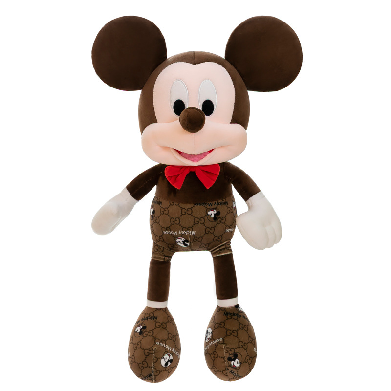 새로운 레트로 커플 미키 미니 인형 미키 마우스 봉제 장난감 인형 그래퍼 교환 도매