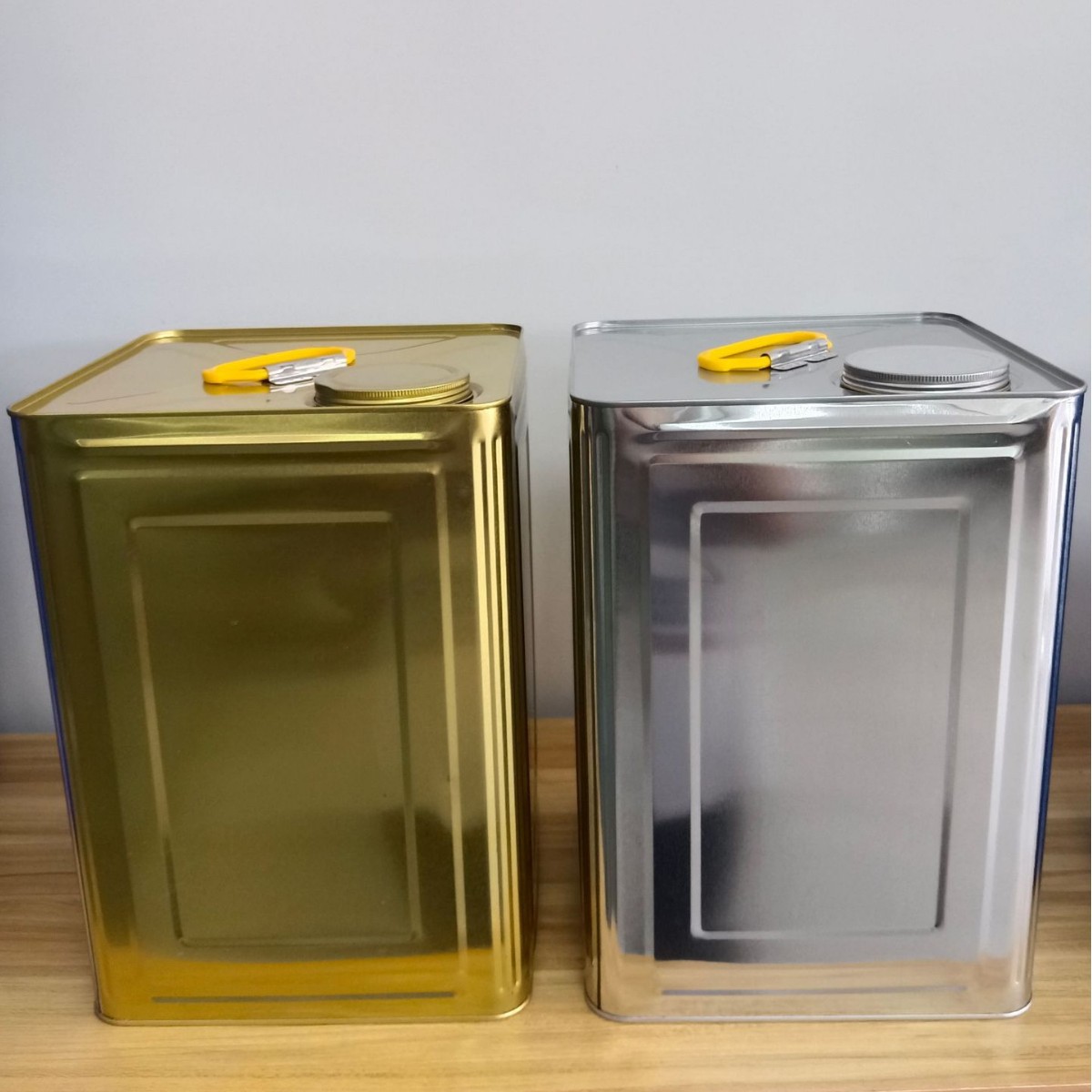 厂家方形铁桶18L马口铁 18升油漆方桶 化工桶方形胶水桶 天那水桶