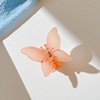 Matte crab pin with butterfly, hairgrip, ponytail, shark, cute hairpins