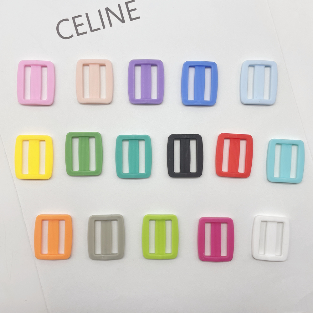 糖果色内径20mm日字扣 三档扣 背包扣 调节扣书包扣 扣具卡扣配件