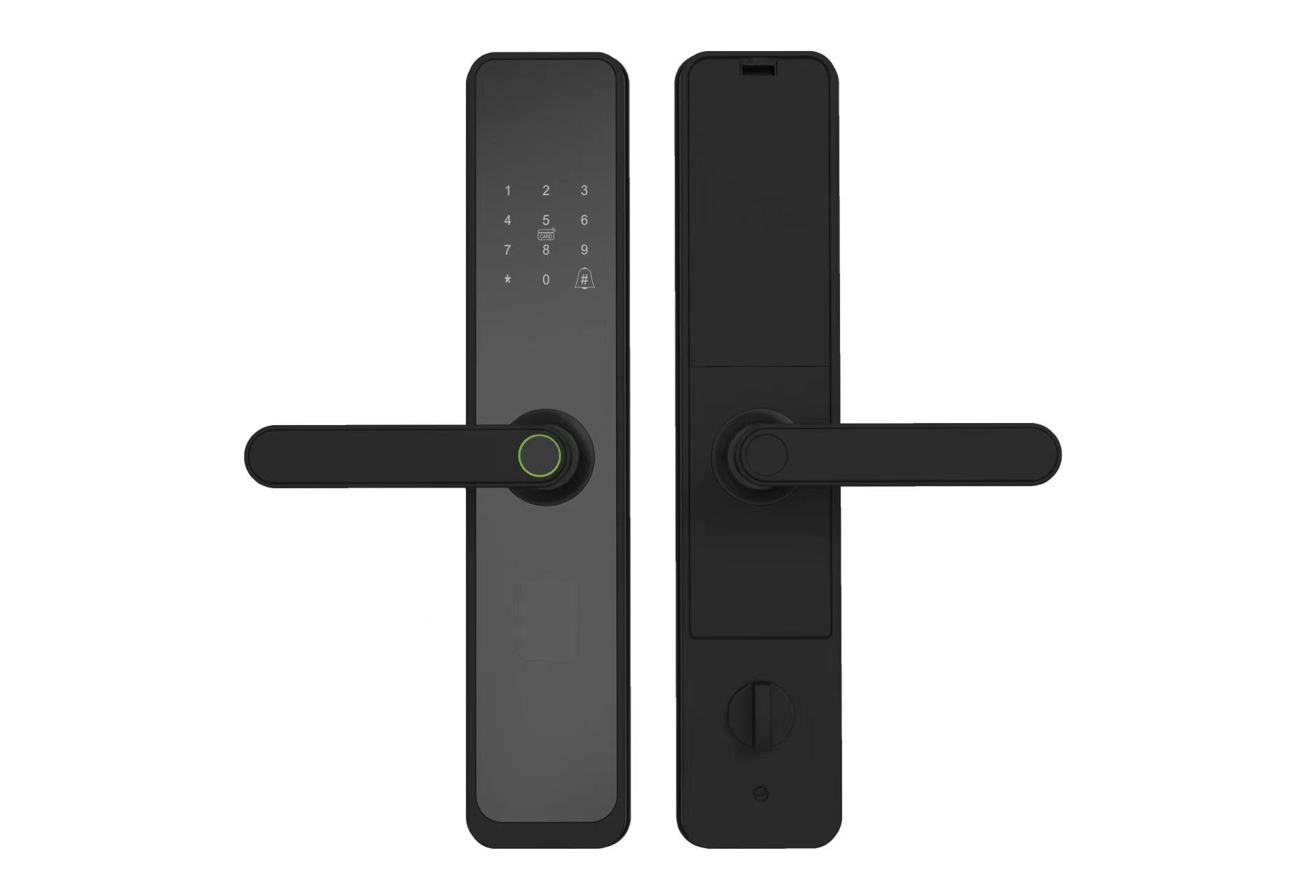 Bmw smart lock S8 one-grip automático 3D reconocimiento facial cerradura de huellas dactilares home visual smart lock source worker