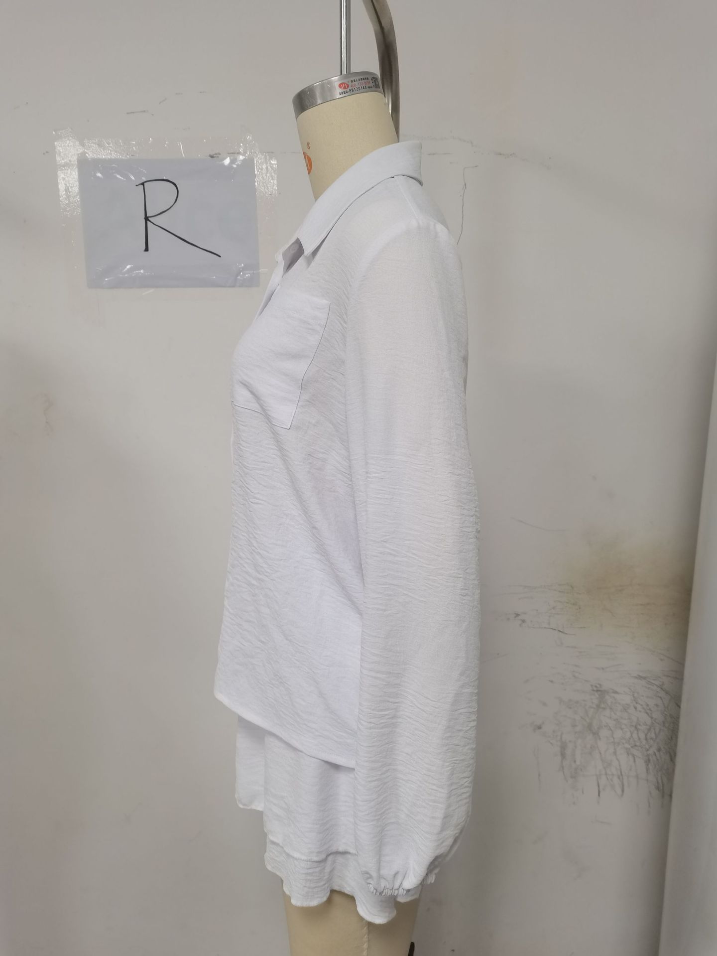 455g Weight Long Sleeve Sleeve Length Polyester Fabric Type Shorts Co-ord Set Sets Type 2 Pieces Set Quantity Holiday, Daily Occasion Turndown Neckline Regular Fit Fit Type Solid Color Pattern Summer, Spring Season Women's Gender Elegant, Streetwear Style Holiday Daily Women's Elegant Streetwear Solid Color Polyester Shorts Co-ord Set Shorts Sets 1