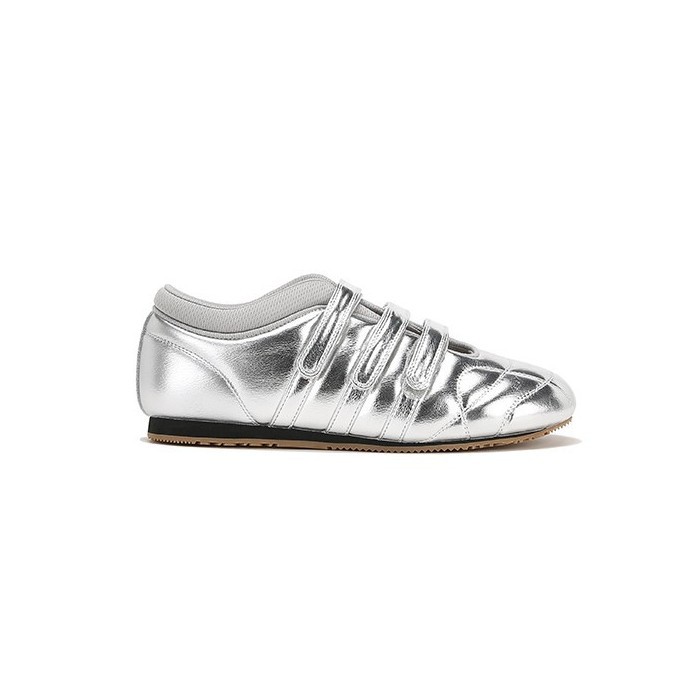 Versión de cuero de vaca, Su Yan, tres zapatos de entrenamiento de cuero casuales de velcro, función de cuero real, zapatos de bolera de mujer, zapatos de boliche.