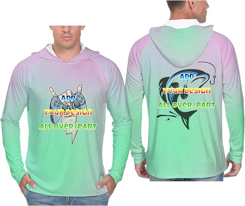fishing hoodies 钓鱼服跨境男女卫衣连帽衫垂钓防晒速干透气上衣|undefined