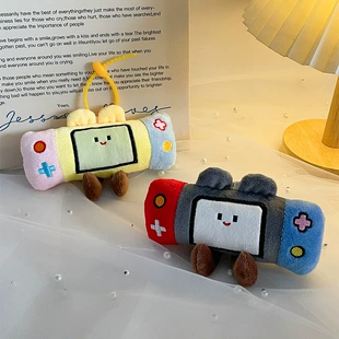 Мягкий брелок-игровая консоль игрушка на сумку