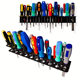 Cross-border new metal iron tool storage rack multi-hole slot screwdriver pointed nose pliers storage display