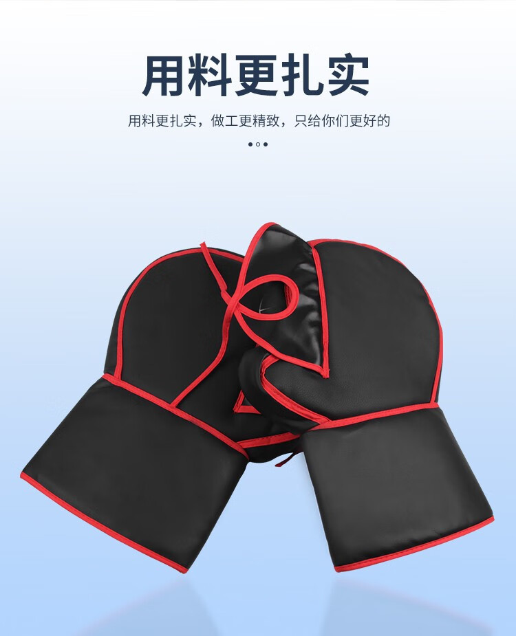 Fujian Super Electric Scooter Handlebar Gloves for Men and Women, Windproof, Thickened Cotton Hand Protectors, Motorcycle Handlebar Covers for Winter Warmth