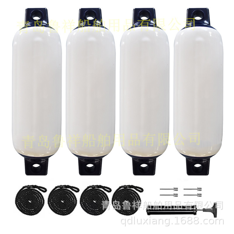 厂家批发充气加厚船用游艇护舷浮筒 PVC浮球防碰球防撞球碰垫气囊