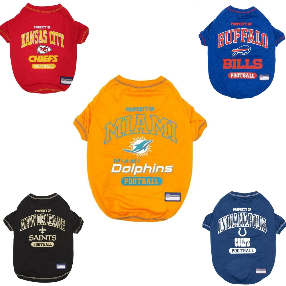 Летняя дышащая удобная футболка для собак, европейский и американский мультяшный хлопковый плюшевый мишка, одежда для щенков Bomei оптом