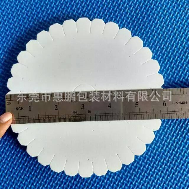 diy手链编织工具 150*10MM厚EVA盘编圆形泡棉 可按样丝印