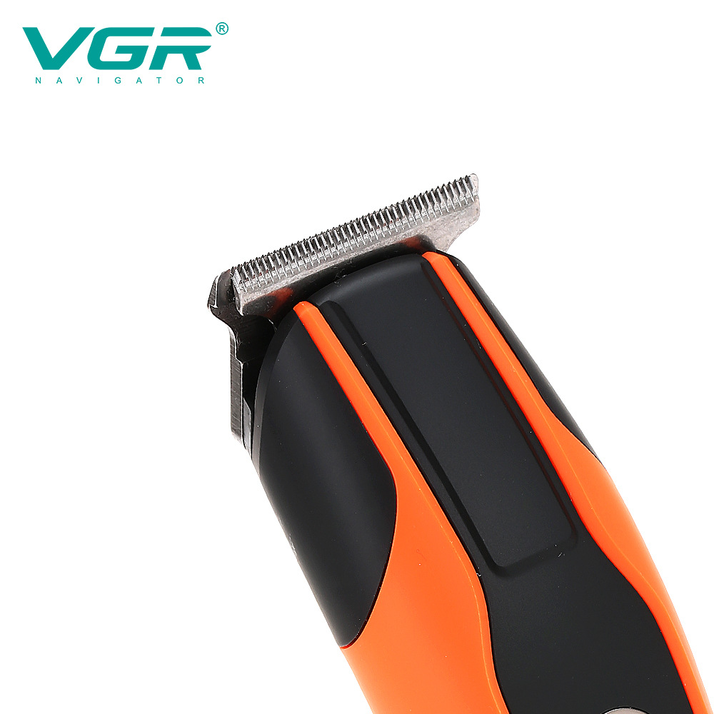 USB Rechargeable Electric Hair Clipper Zero Blade Engraving Type with Spiral Hair_voghion.com