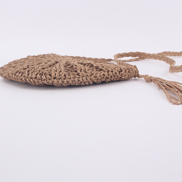 Straw phone bag
