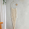 manual weave tassels Moon Dream catcher Pendant Ornament Dream catcher decorate Home Furnishing decorate Wall hanging Decoration