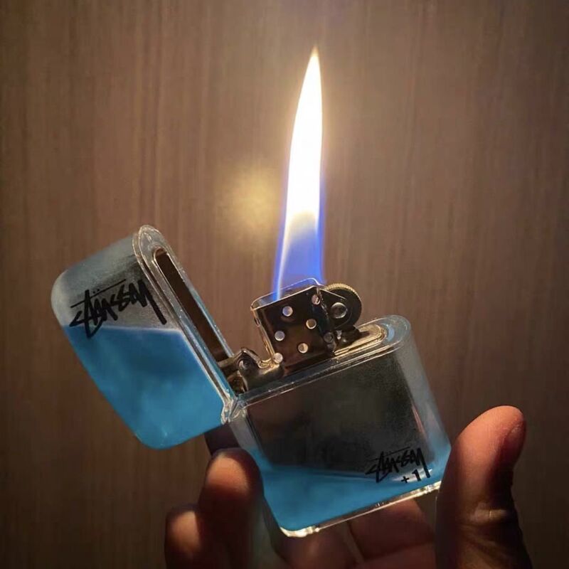 [Multi-Platform Dropshipping] Luminous Quicksand Trendy Brand Lighter Official New Luminous Quicksand Premium Gift Box Set