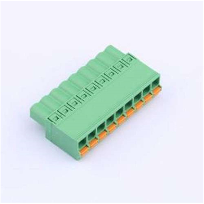 JL2EDGKN-50809G01 插拔式接线端子 1x9P 5.08mm 排数:1 每排P数: