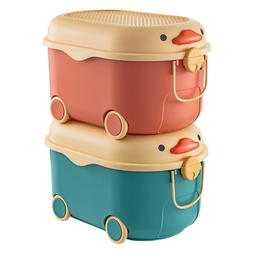 星優子供玩具収納ボックス家庭用大型赤ちゃん整理箱間食収納ボックス赤ちゃん服収納ボックス