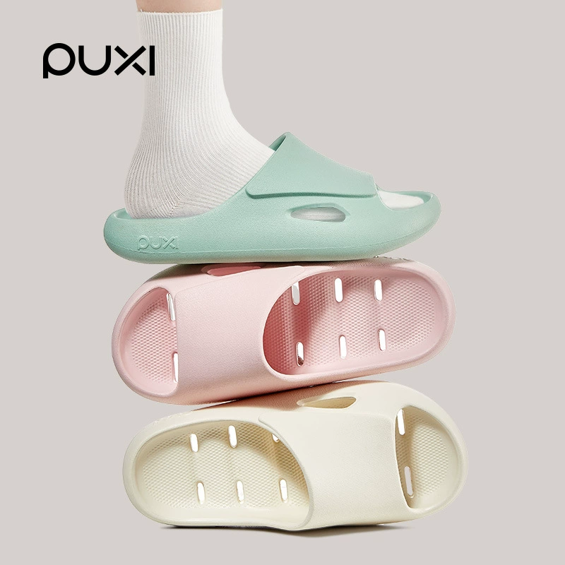 朴西 Wave Ванна тапочки для женщин дома, нескользящие, быстро сохнущие EVA водяной поток тапочки
