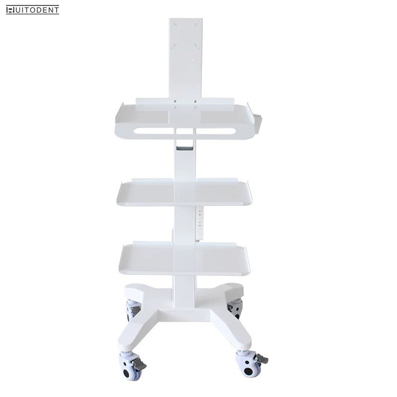 Mouth Sweep Mobile Cart Dental Clinic Oral Beauty Instrument Bracket Medical Cart Medical Computer Desk