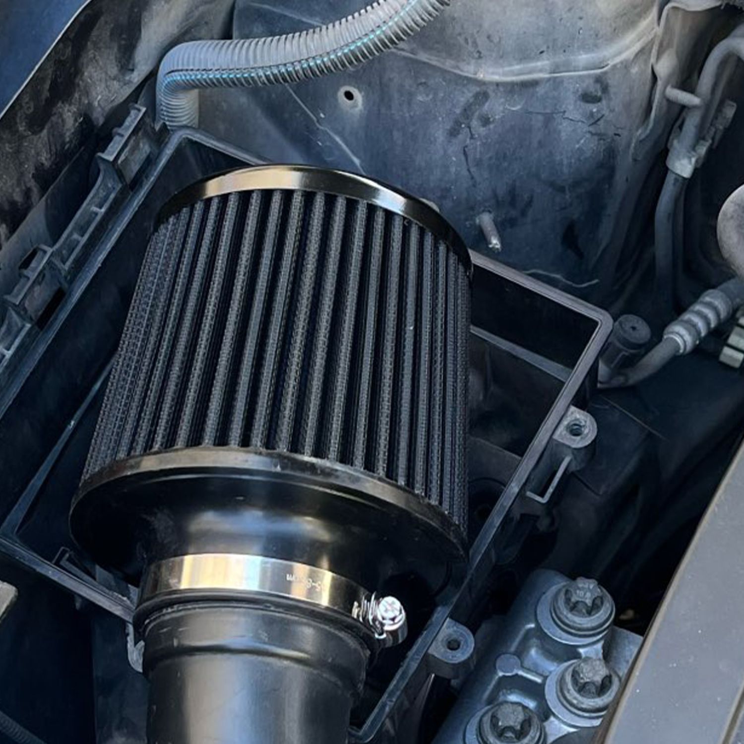 63 76 80 89 101mm car cold intake modified mushroom head air filter engine filter