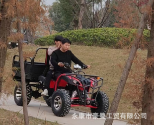 Four-Wheel Motorcycle with Bucket 250 Atv Transmission Shaft with Differential Belt Cargo Agricultural Vehicle Modified Fire Truck