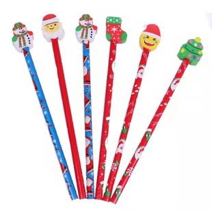 Christmas children's gift pencil kindergarten school children's prize Christmas atmosphere dress decoration small gift