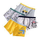 Хлопковое дышащее нижнее белье для мальчиков, детские хлопковые штаны, впитывает пот и запах