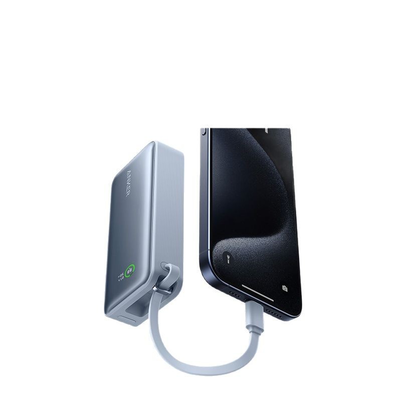 Anker/安克a 1259充電宝30wセルフケーブル10000ミリアンペア超大容量携帯移動電源|undefined