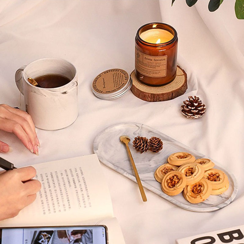 Vela de aromaterapia vintage Vela Vaso de vidrio de fragancia al por mayor Vela Vela romántica vintage Candelabro accesorios