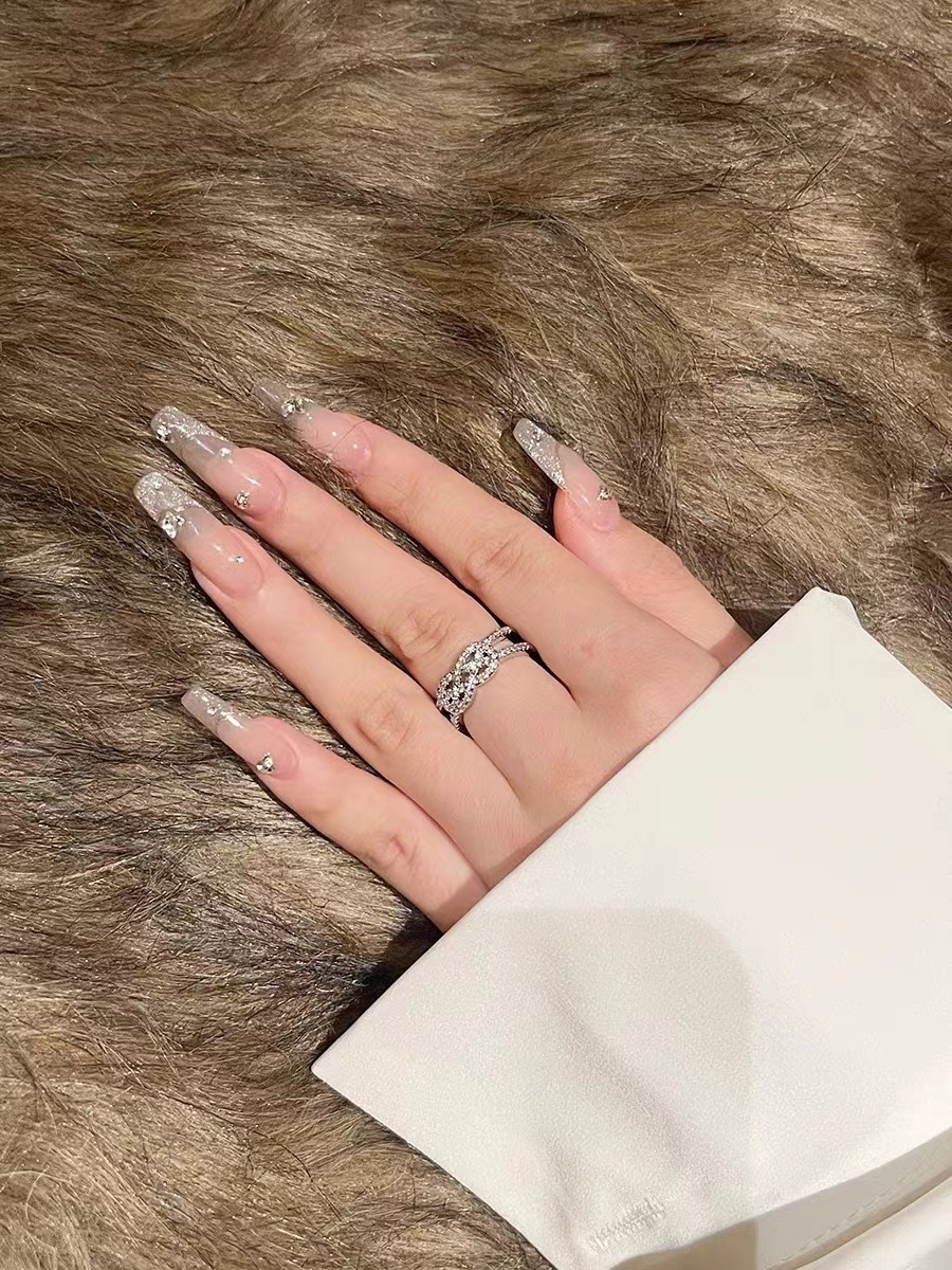 Minimalist Knotted Hollow Ring Designer Adjustable Unique Style_voghion.com