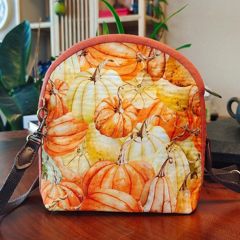 Jinhao bordado hecho a mano DIY material bolsa tela bordada mensajero bolsa de almacenamiento de producción creativa bolsa de cosméticos image 36