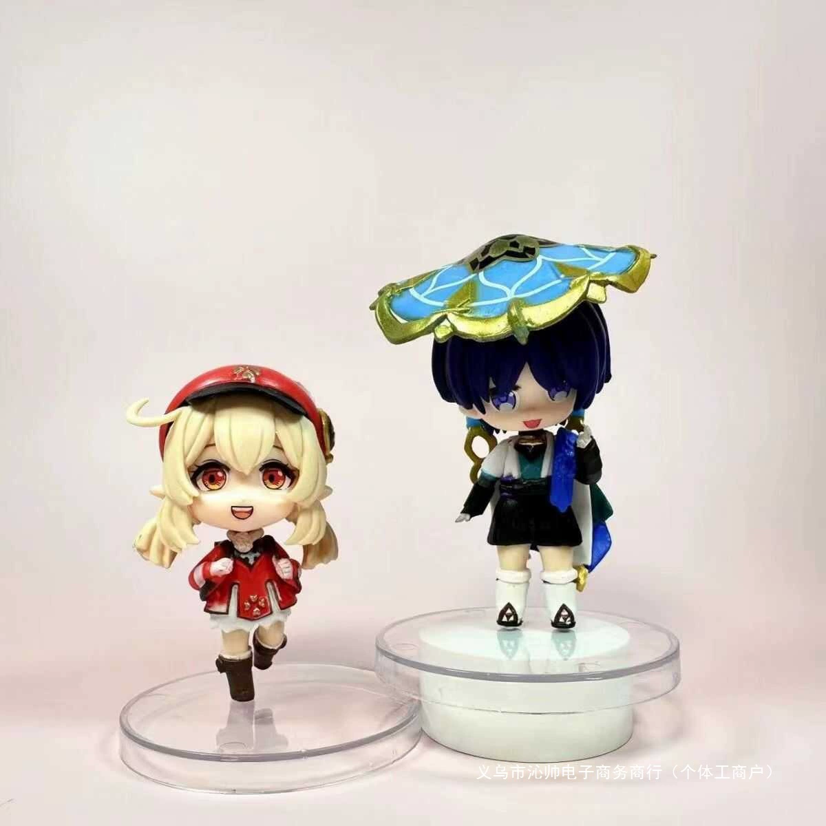 Q версия гача-аксессуары по игре Genshin Impact Krysanri Ayani Lei и Lightning General Yae God Son Figure аксессуары