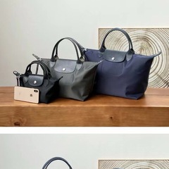 高品質の厚みのあるナイロンハンドバッグ、小、中、大容量のショルダークロスボディバッグ、キャンバスミニ餃子バッグ