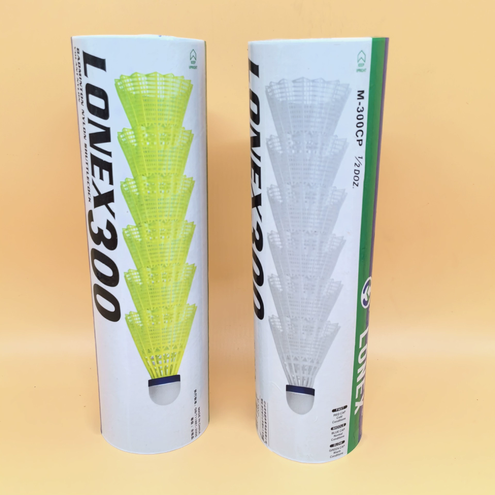 Factory Direct LONEX300 нейлоновая пена для бадминтона с шаровой головкой, износостойкая тренировка на соревнованиях