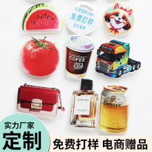 气囊支架异形滴胶来图宠物卡通动漫周边亚克力伸缩懒人支架礼品