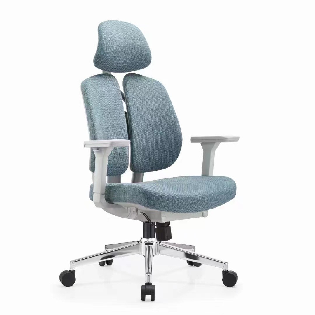 silla de oficina confortable y respirable para personal de computadora giratoria para descansar y trabajar sin cansarse