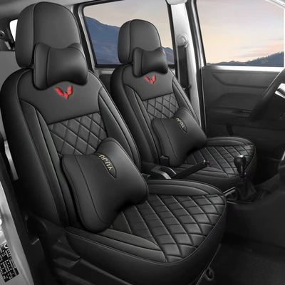 Seat cushion, seat cover – Cushions, Full Surround Special Seat Covers - deluxe-edition-mysterious-black-two-seats