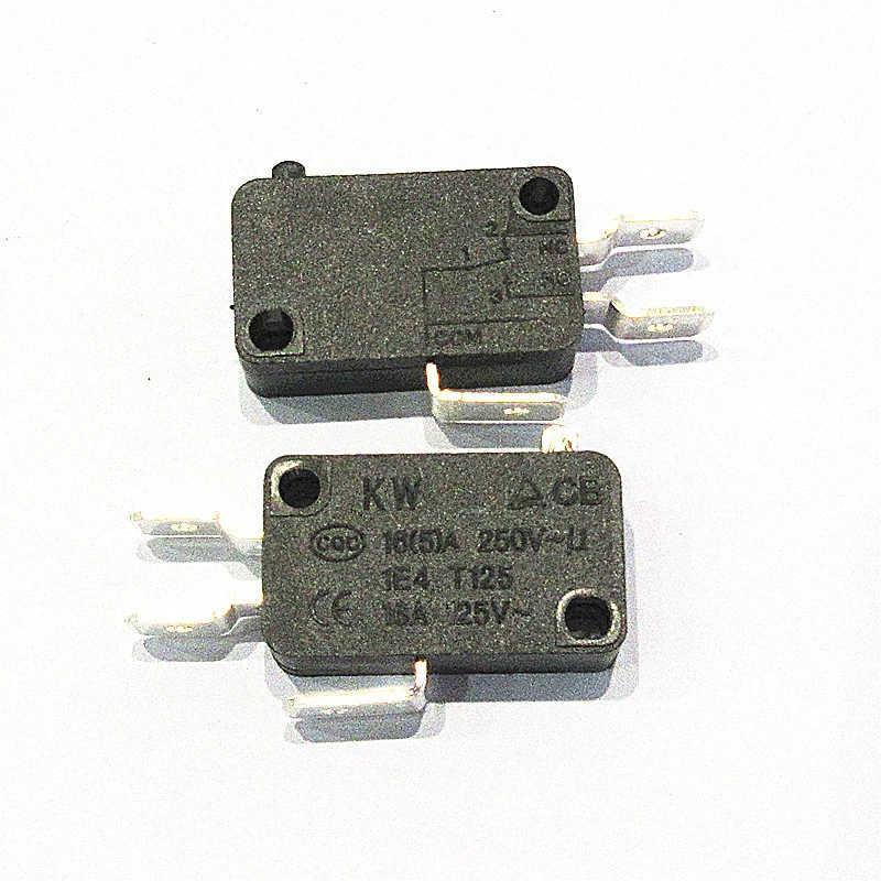 KW8 series copper touch foot width 6.3mm large micro -switch itinerary limit micro -movement switch