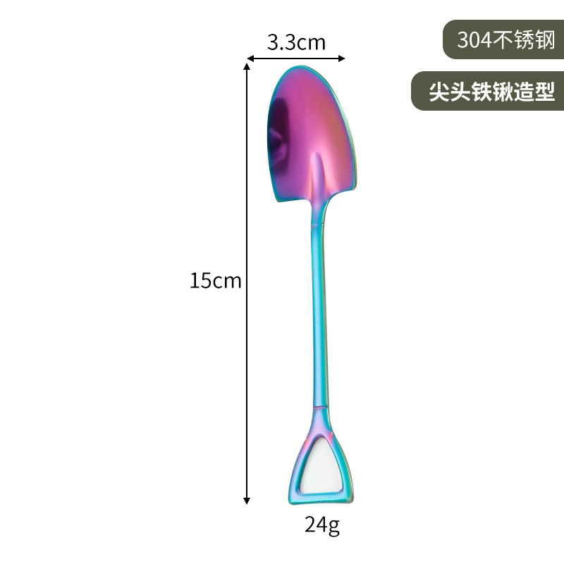 304 색 뾰족한 숟가락