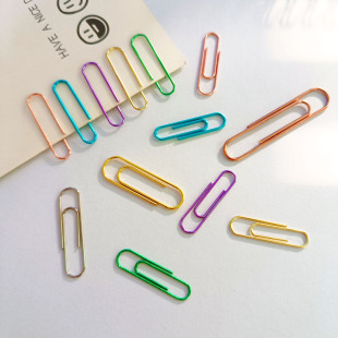 Color ordinary paper clip creative office supplies paper clip examination folder paper clip clip