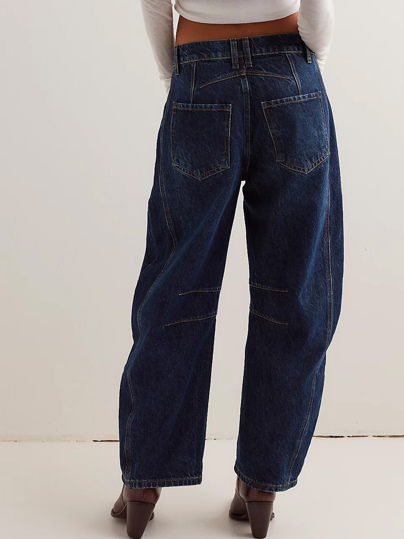 2023 New Cross-Border European And American Hot-Selling Fashion Casual Wide-Leg Loose Jeans For Women Mid-Low Waist_ecoleips.com