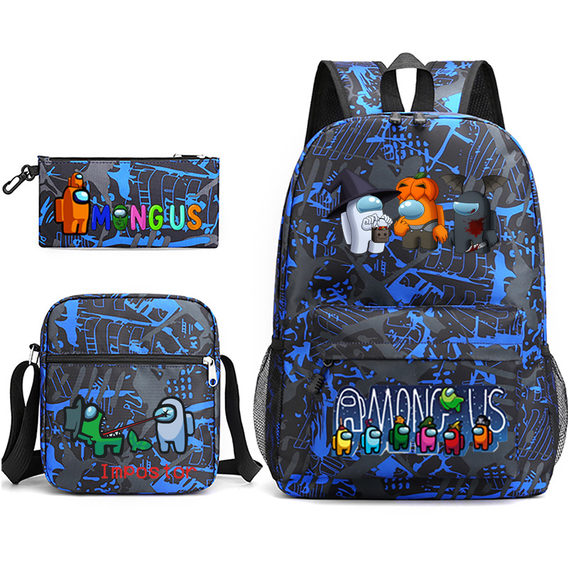 Entre nosotros tres piezas mochila Juego periférico anime a lo largo de nosotros