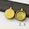 Classic round 2.5 ten-phase free single-sided gold