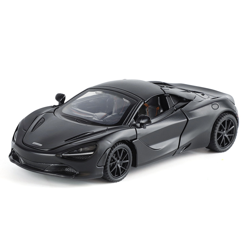 Lijiaxin modelo de coche de aleación 1:32 McLaren 720S coche deportivo retroceso juguetes para niños decoración de modelo de sonido