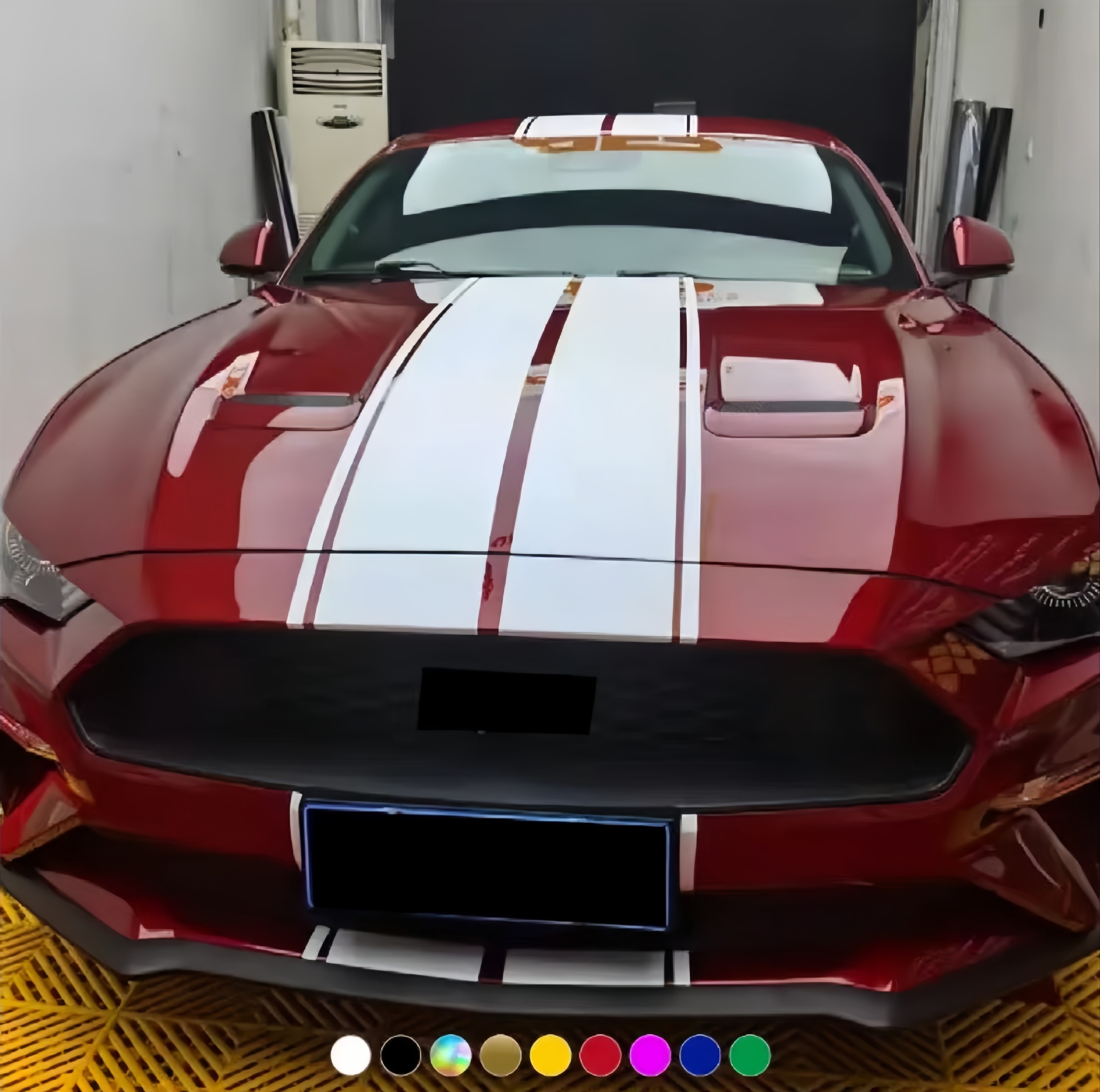 Hot Selling Sticker Full Vehicle Stripe Body Car Engine Hood Modification Decoration Pull Flower Decal_voghion.com