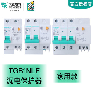 Tianzheng DZ47LE Leakage Switch Leakage Protection TGB1NLE-63 Air Switch Leakage Protector 2P 63A Household