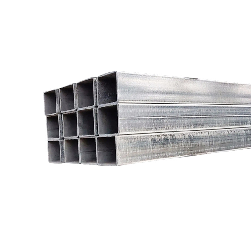 Galvanizado sin costura tubo cuadrado galvanizado en caliente precio de fábrica Q355D tubo cuadrado soporte solar