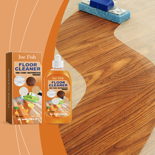 Jue-Fish Floor Cleaner Household Cleaning Polishing Descaling Decontamination Brightening Tile Wood Floor Cleaner