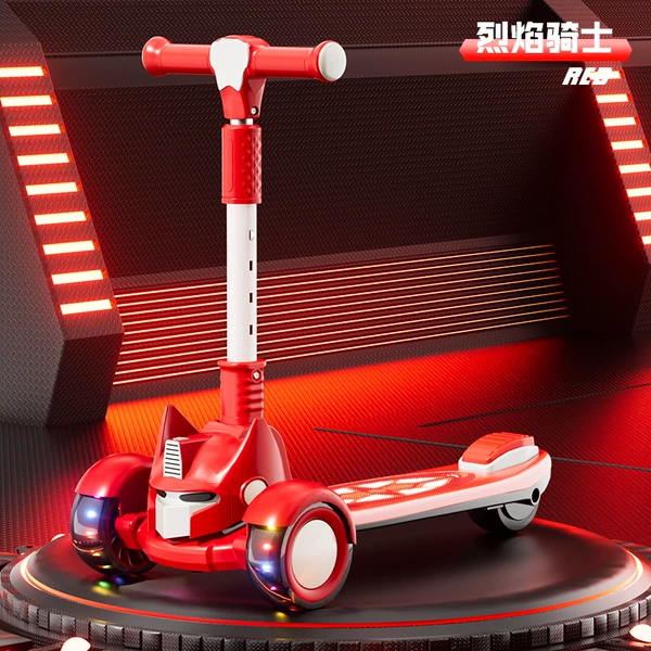 Sliding model Blazing Knight-no music lights + Hummer wheels