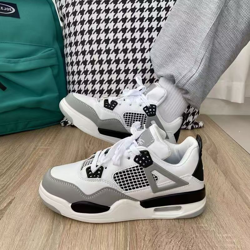 Zapatos de cojín de aire, zapatos de nicho de hombre, zapatos de moda de primavera, zapatos de baloncesto amarillos de suela gruesa